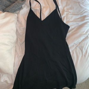 Forever 21 black strappy dress